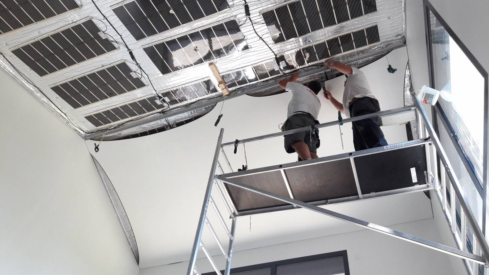 plafond tendu chauffage rayonnant par Plafonds Tendus Occitans Toulouse Portet sur garonne