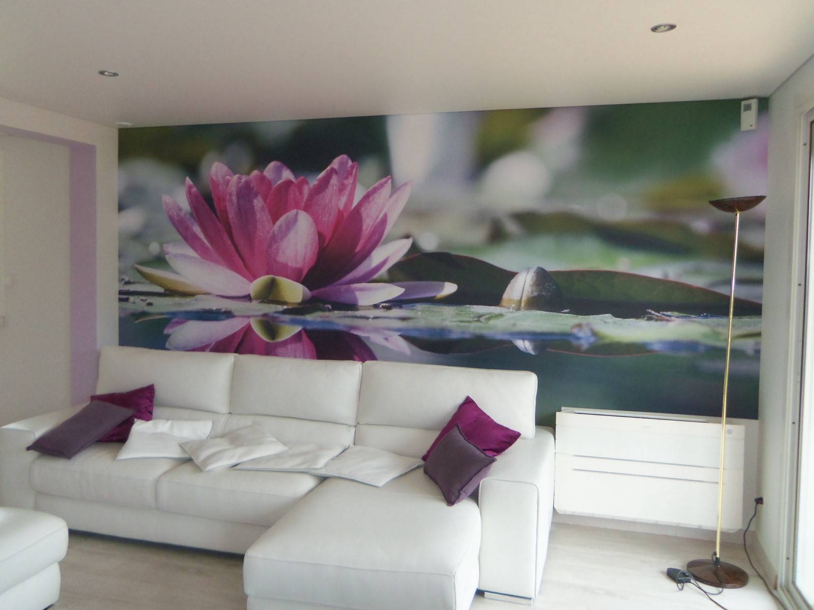 Pose de faux plafonds en toile tendue et toile murale à Toulouse