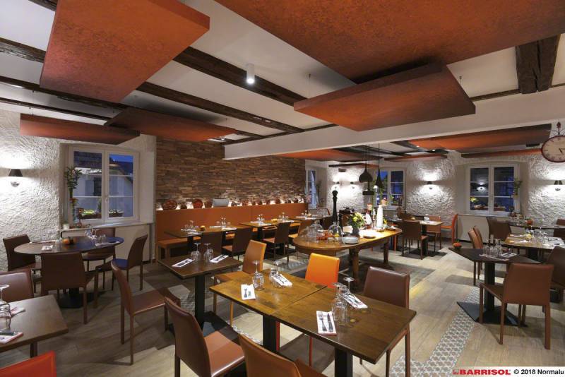 Artisan pour création de faux plafonds ou rénovation de plafond pour restaurant sur Auch