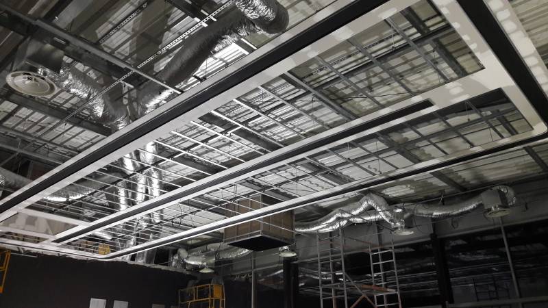 Plafond tendu acoustique concession CITROEN Muret by Plafonds Tendus Occitans Toulouse