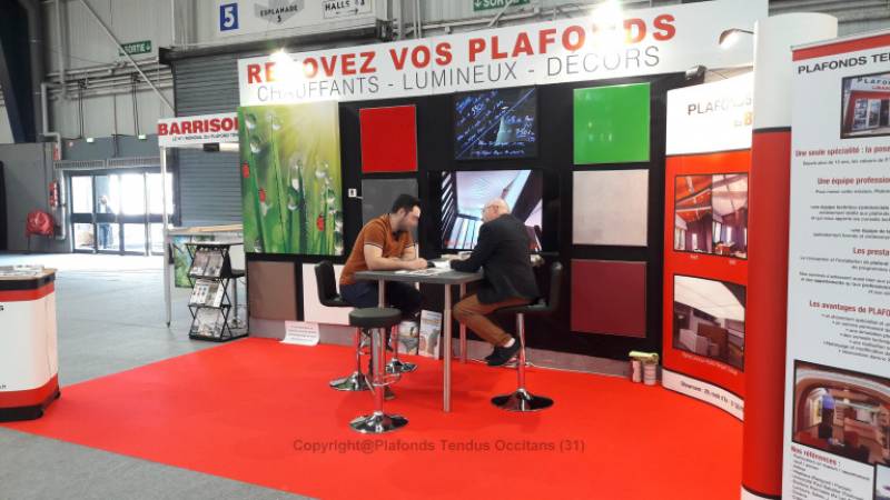 Notre stand à la Foire de Toulouse 2018