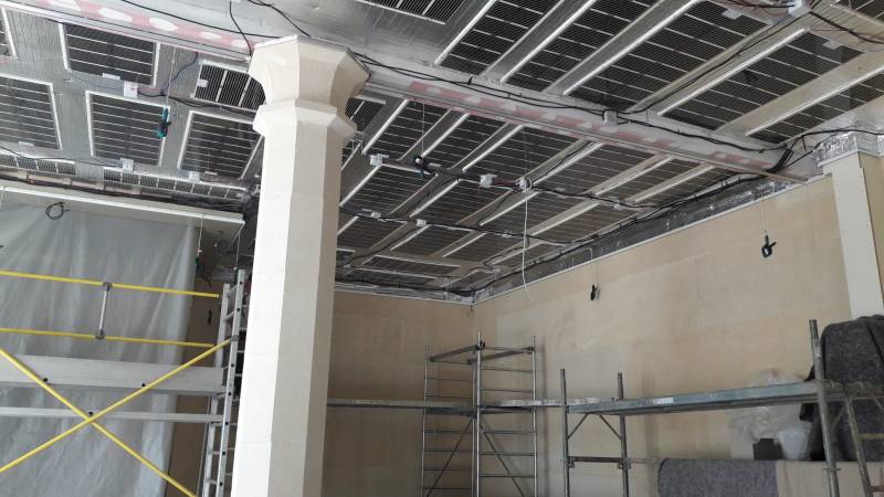 Chauffage rayonnant plafond (Gers 32)