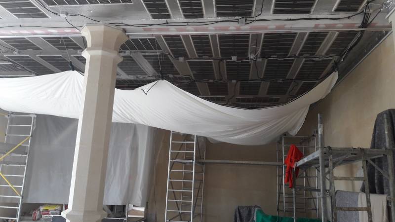 Pose faux plafond chauffant (Gers 32)