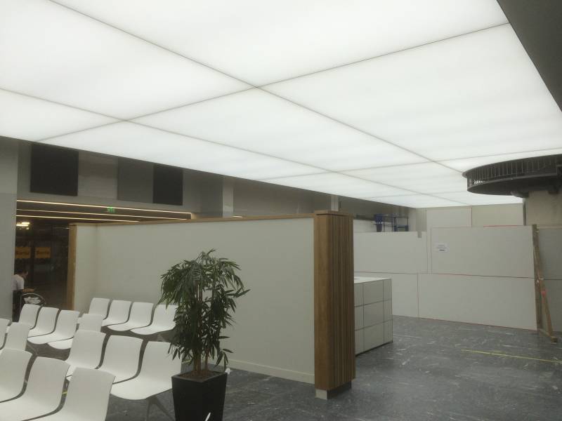 Le plafond tendu Lumière Acoustique - Plafonds Tendus Occitans Toulouse