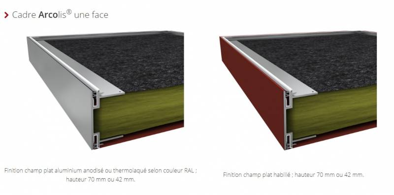 Résoudre les problèmes acoustique grâce aux cadres ARCOLIS by Plafonds Tendus Occitans Toulouse