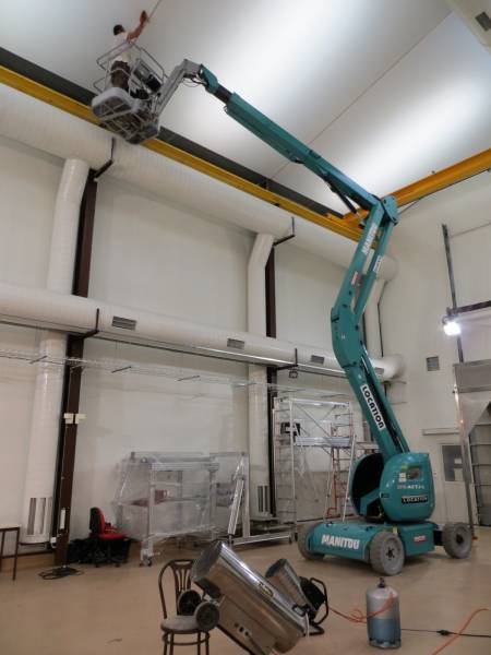 Nettoyage et SAV sur plafonds tendus CESR IRAP Toulouse