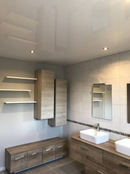 Plafond chauffant rayonnant dans les salles de bains Cugnaux