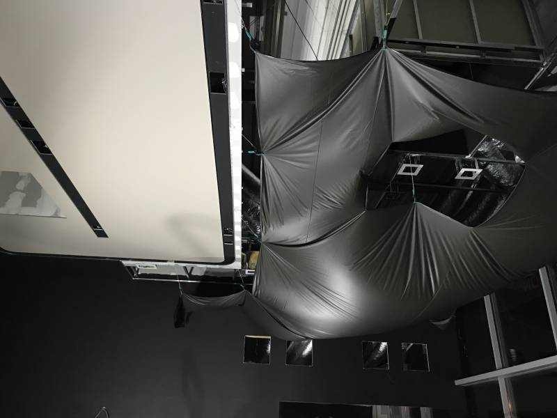 Plafond tendu acoustique concession CITROEN Pau by Plafonds Tendus Occitans Toulouse