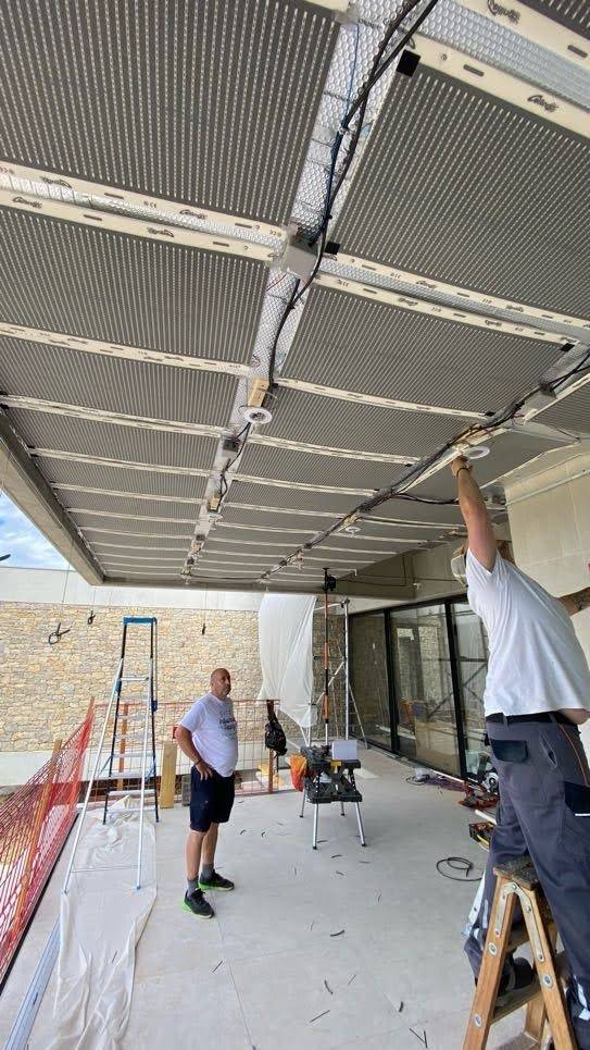 Chauffage de terrasse - Plafonds Tendus Occitans - Foix