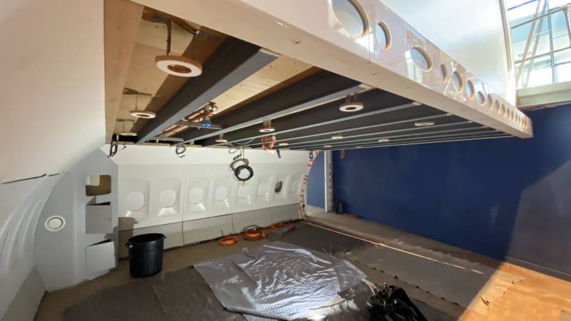 Plafond tendu AIRBUS Toulouse by Plafonds Tendus Occitans Merville