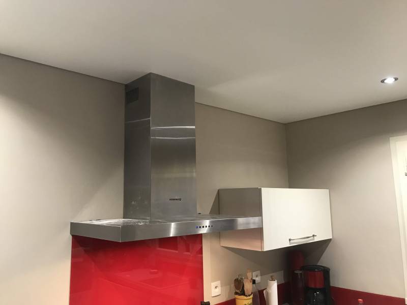 Pose plafond tendu BARRISOL blanc mat by Plafonds Tendus Occitans - Portet s/G.