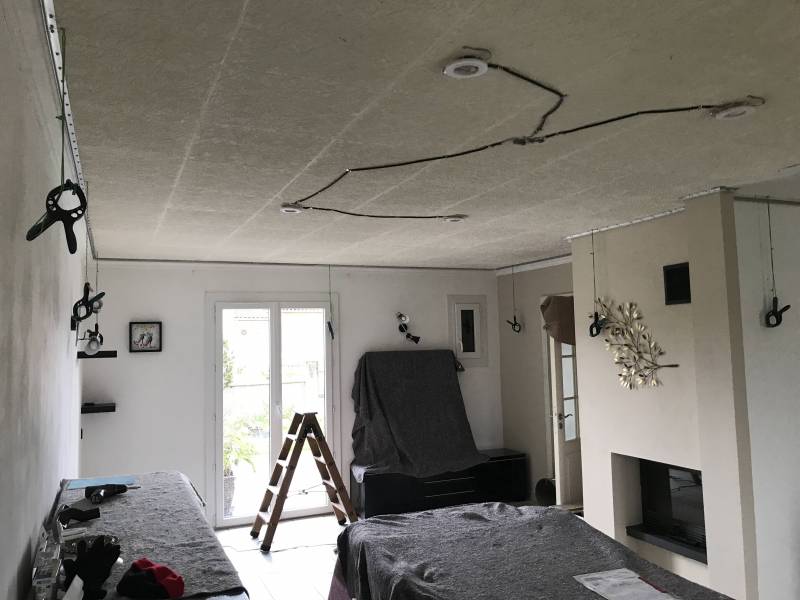 Comment cacher ou recouvrir un plafond en polystyrène ? St Gaudens