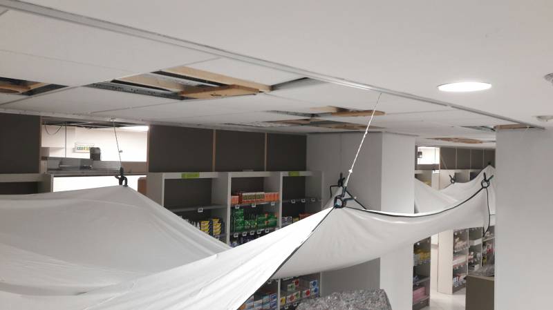 Plafond tendu BARRISOL blanc satiné by Plafonds Tendus Occitans samatan
