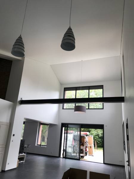 Pose plafond mat  chauffant rayonnant (Ariège 09)