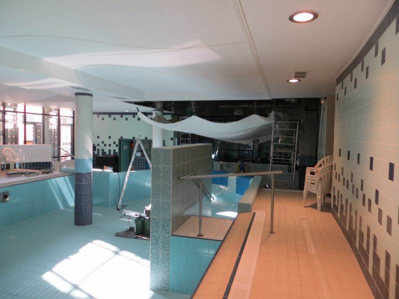 plafonds tendus dans thermes de Lectoure GERS 32