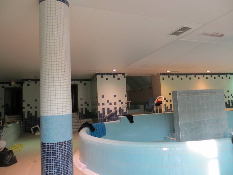 plafonds tendus dans thermes de Lectoure GERS 32