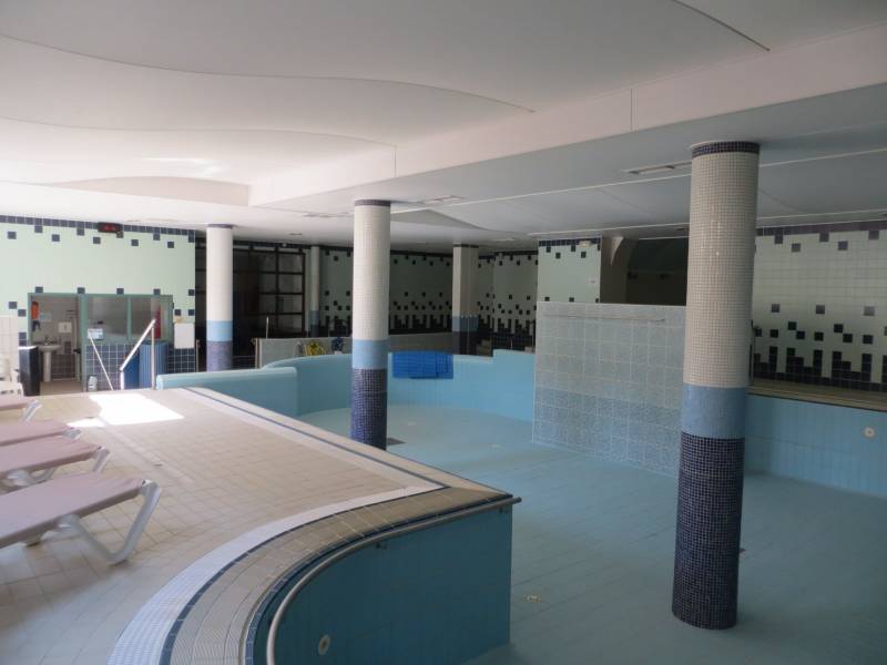 plafonds tendus dans thermes de Lectoure GERS 32