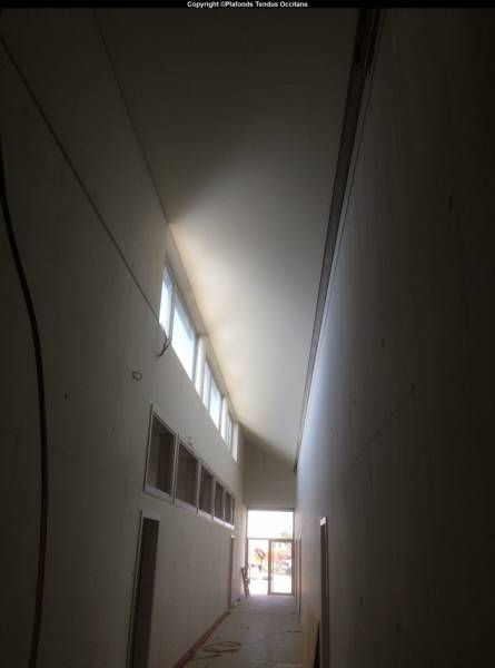 Plafonds Tendus Occitans - collège Lézignan Aude