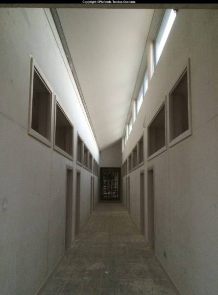 Plafonds Tendus Occitans - collège Lézignan Aude