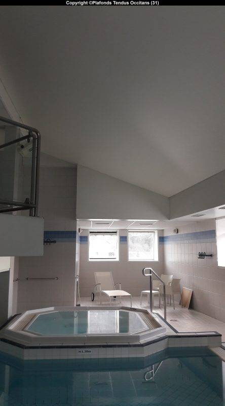 Chantier des thermes aquatiques  d’AX-Les-Thermes situé en Haute Garonne